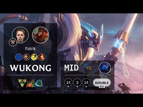 Wukong Mid vs Aurelion Sol - EUW Challenger Patch 10.6