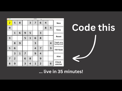 Java Sudoku Solver For Beginners Code Along Tutorial
