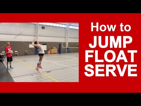How to JUMP float SERVE in Volleyball