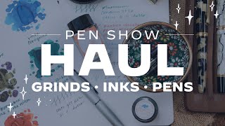 Did I Go Overboard at the Colorado Pen Show? 👀 Stationery, Inks, Fountain Pens & Nib Grinds Recap!