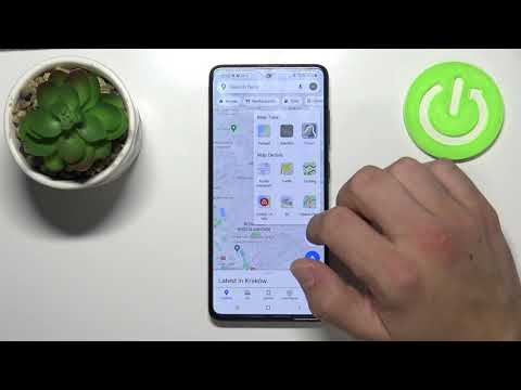 How to Change Map Type in Google Maps in SAMSUNG Galaxy A52