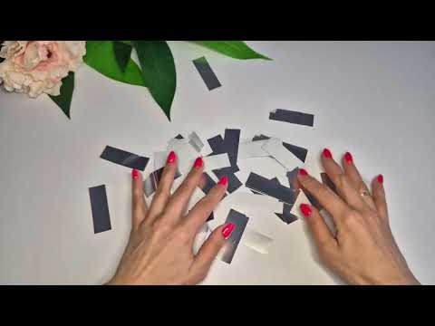 Конфетти-метафан для декора (видео), 10 грамм/200шт, цвет белый/серебристый - фото 1 - id-p1447658938