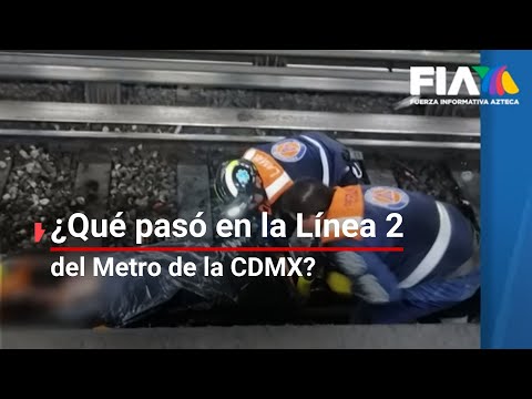 TRAGEDIA EN EL METRO | ¿Cómo murió la pareja en la Línea 2 del Metro de la Ciudad de México?