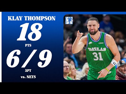 Klay Thompson (18 Points) vs. Brooklyn Nets | January 12, 2026