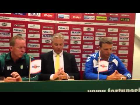 Persconferentie Fortuna Sittard - AGOVV