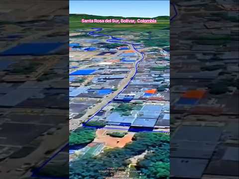Santa Rosa Del Sur, Bolívar, Colombia #viajes #virtual #drone #turismo #googlemaps
