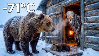 🐻 A Wild Bear Brought Her Sick Cub to This 80 Year Old Woman's Door in 71°C Siberia