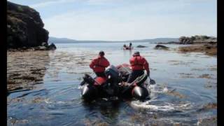 preview picture of video 'Boat touring around the Scottish Highlands 2010'