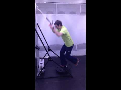 Balance training for cross country skiers