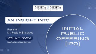 Issue of Securities: An Insight into Initial Public Offering (IPO)