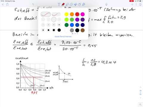 Zwang Wand auf Bodenplatte – Rep. Massivbau 3