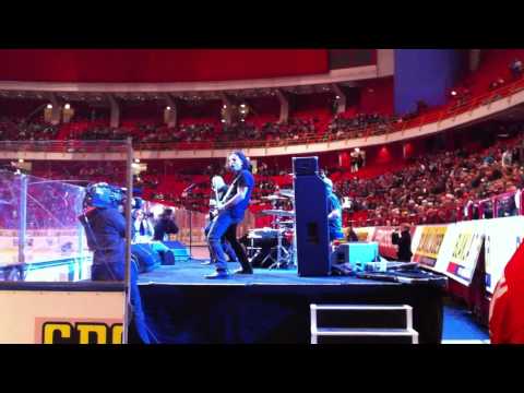 Danko Jones performs at the NHL premiere 101009