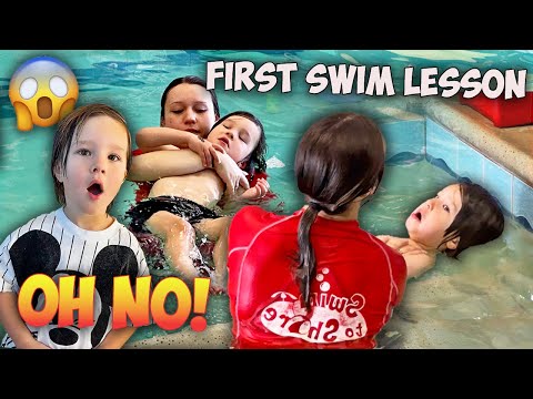 TODDLER SWIM CLASS FAIL and TEACHER DOES SOMETHING WE DID'NT EXPECT!