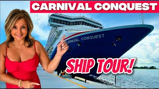Carnival Conquest Ship Tour | Deck-by-Deck Walkthrough & Highlights
