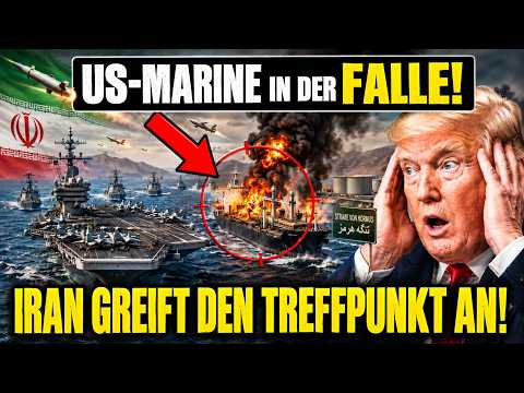 US-Flotte in der FALLE? Iran bedroht die Versorgung amerikanischer Kriegsschiffe Video-Thumbnail von YouTube