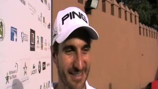 Alejandro Cañizares... nada más acabar el Trofeo Hassan II