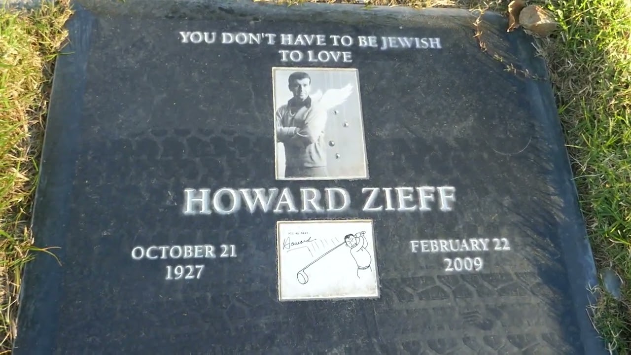 Director Howard Zieff Grave Mount Sinai Memorial Park Los Angeles California USA November 25, 2022