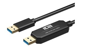 ICZI USB 3.0 Datenkabel, hochgeschwindigkeits PC zu PC USB Datenaustausch zwischen 2