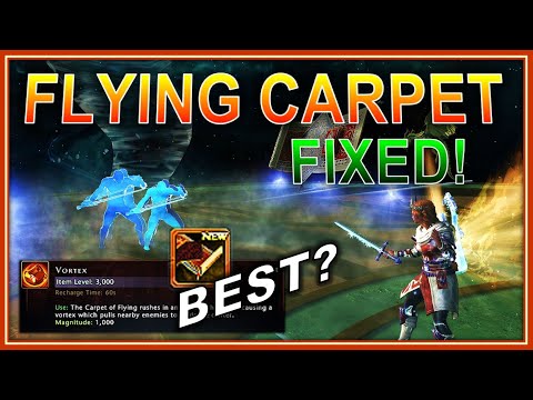 New BEST AoE Damage Power? BUFFED Legendary Carpet! Insignias Stack Again! - Neverwinter Patch