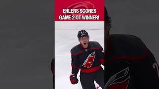 Ehlers calls GAME in OT! ????