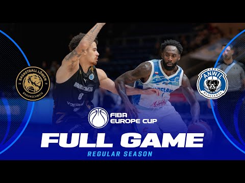 Basketball Lowen Braunschweig v Anwil Wloclawek | Full Basketball Game |  FIBA Europe Cup 2025-26