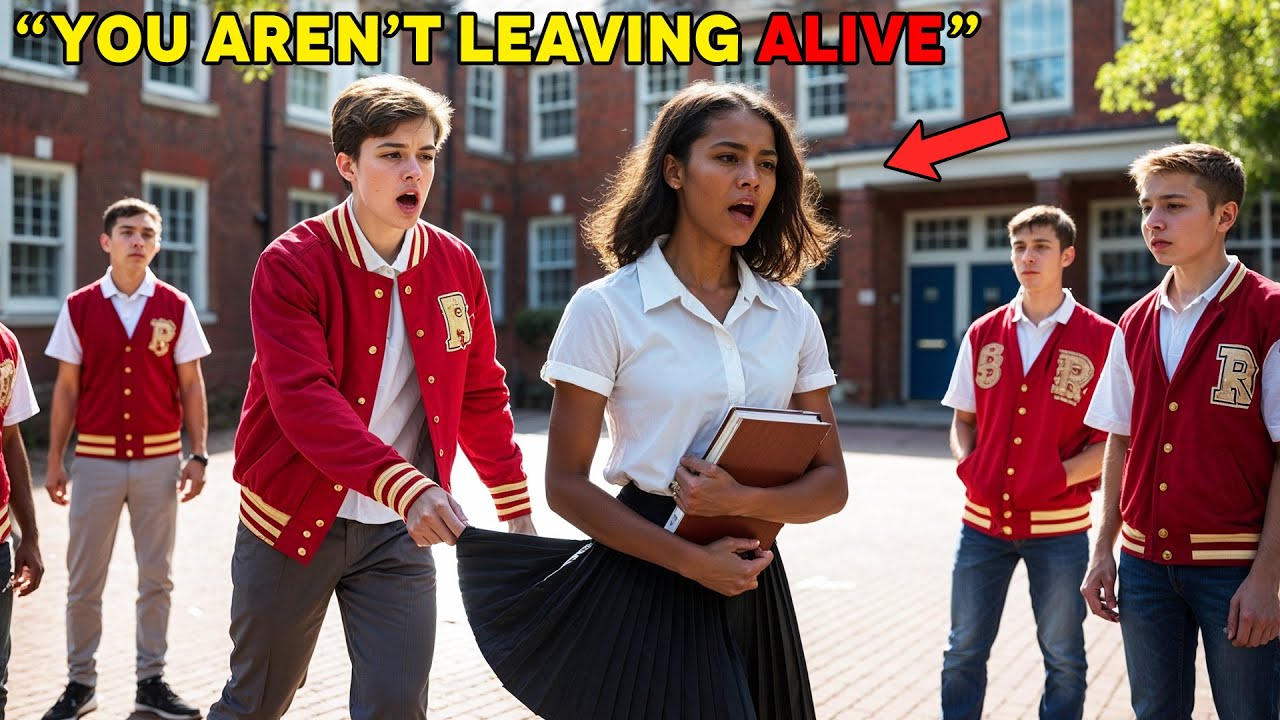 Bullies Threaten The New Black Girl, Unaware She Is Karate Black Belt