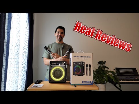 The Bonaok Karaoke Machine T-03 Unboxing and Real Review