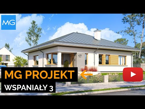 Projekt domu Wspaniały 3 MGProjekt - 107,36 m2 - koszt budowy 148 tys. zł