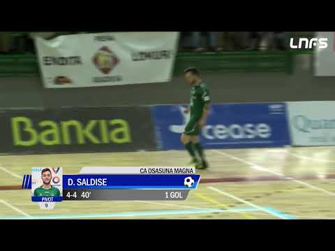 Gol Dani Saldise (4-4) Naturpellet Segovia - Osasuna Magna. J29, 1Div. LNFS