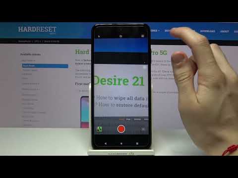 HTC Desire 21 Pro - Camera Options & Features Overview