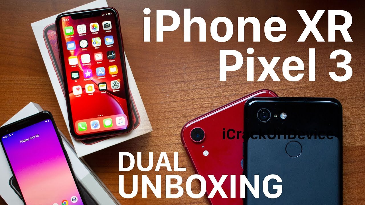 iPhone XR vs Google Pixel 3: Unboxing and Review!