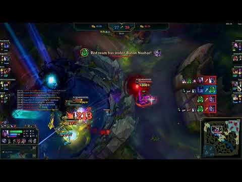 (Double?) Penta kill Varus. Enemy team Chemtech Dragon Soul.