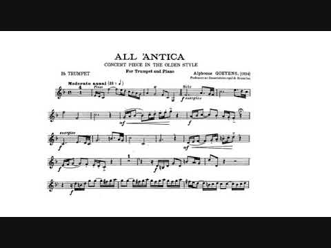 Alphonse Goeyens: All'Antica (Kana Madarame, trumpet)