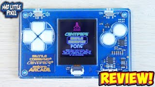 Credit Card Sized Arcade? Centipede & Missile Command Micro Arcade!
