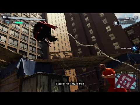 Marvel's Spider-Man (PS4) - Spider Drones+Spider Bro bot is pretty nuts