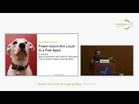Droidcon Italy 2017 // Amazon tips & tricks for in-app purchase - Mario Viviani
