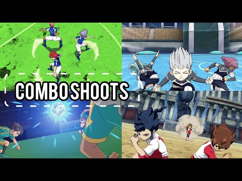 inazuma eleven top 15 | inazuma shoot hissatsu techniques| Combination