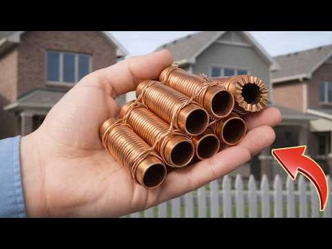 No one knows this hidden power of copper pipes, you'll be shocked