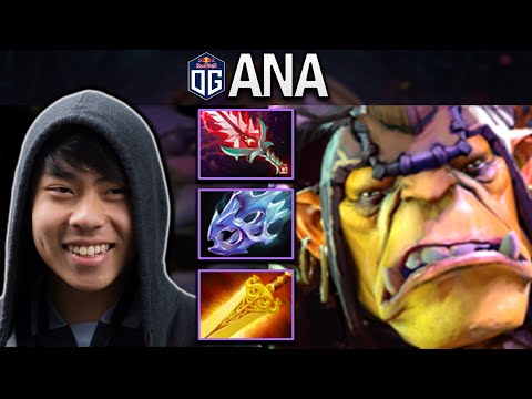 OG.ANA SMURF ALCHEMIST WITH 17 KILLS - DOTA 2 7.28 GAMEPLAY