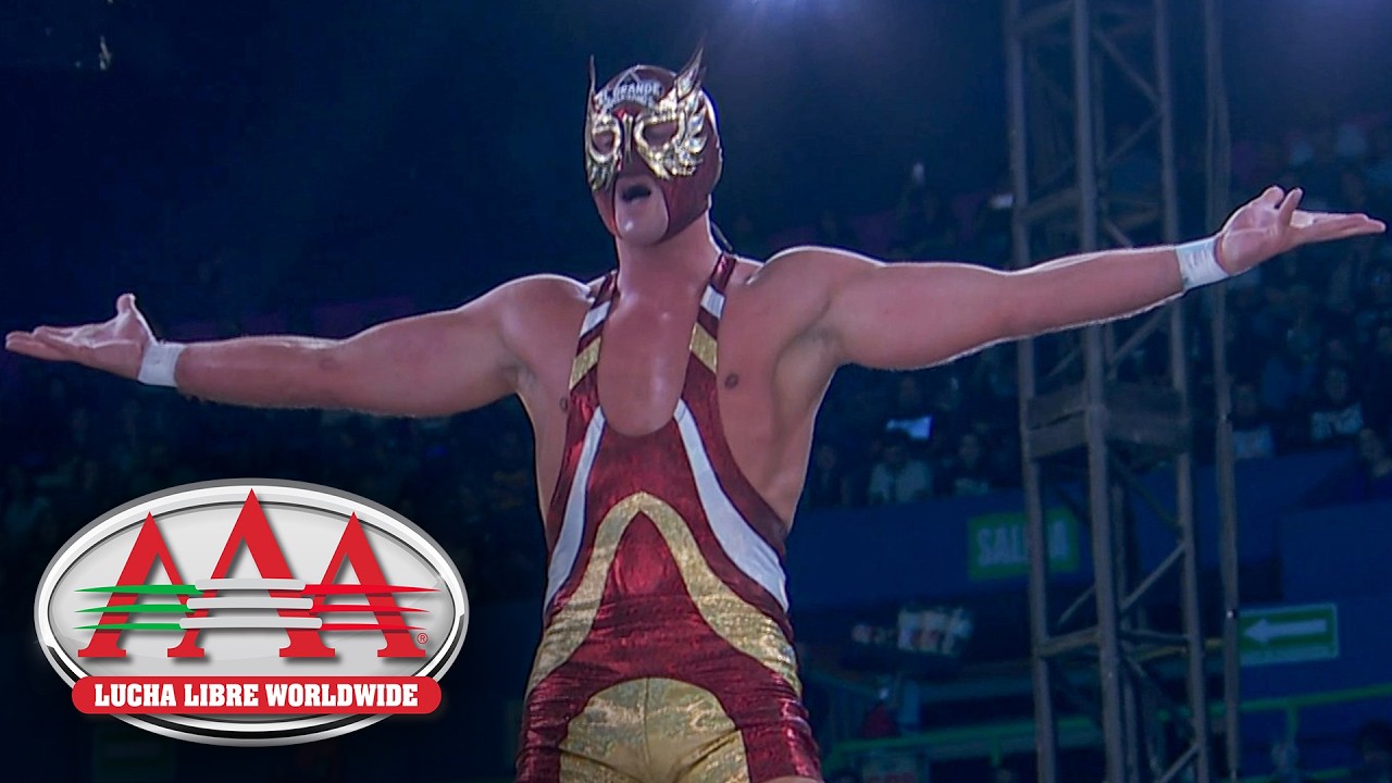El Grande Americano & Texano Jr. vs. El Mesias & Mecha Wolf: Lucha Libre AAA highlights