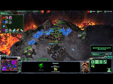 SC2: IS0075 - [2v2: ZT vs. ZT - aeonblue, BazookaBenji vs. ettuniversum, CherubDown] - Part 2/2