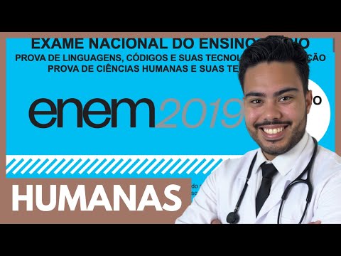 📘Gabaritei Todas as Questões de Humanas do ENEM 2019 (Resolução AO VIVO)