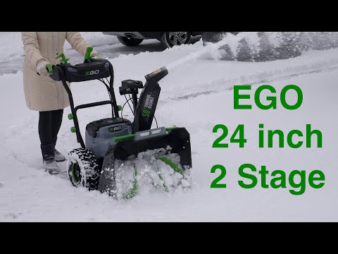 EGO 24 inch 2 Stage Snow Blower Review