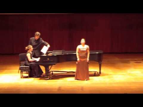 Juliana Moura - Soprano - I am in need of music - Ben Moore
