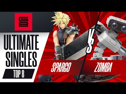 Sparg0 vs Zomba - Top 8 Ultimate Singles - Genesis 8 | Cloud vs Rob