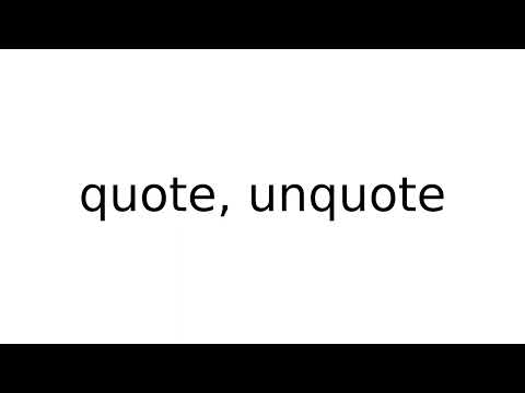 quote, unquote #idiom #idioms #english #meaning #meanings #definition #definitions