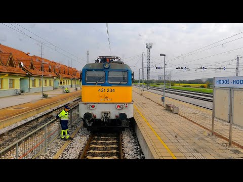 Locomotive change in Hodoš, Slovenia |CAB RIDE|
