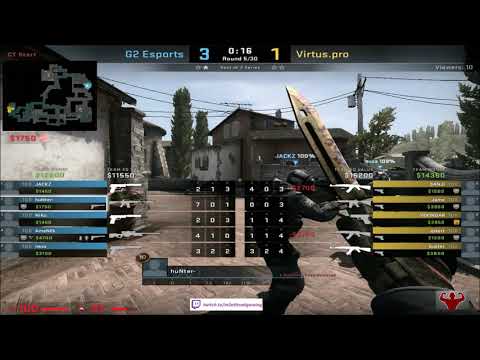 Hunter CS:GO POV (G2)(25-15) vs Virtus.Pro / inferno / DreamHack Masters Spring 2021