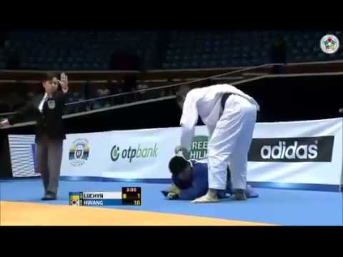 LUCHYN, Dmytro (UKR) -   HWANG, Min-Ho (KOR)  -100 kg .IJF Grand Prix Jeju 2013 06.12.2013