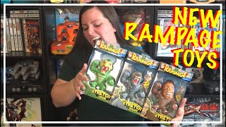 NEW RAMPAGE MOVIE TOYS - 2018